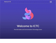 Tablet Screenshot of ictc.adnu.edu.ph