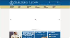 Desktop Screenshot of external.adnu.edu.ph