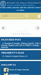 Mobile Screenshot of external.adnu.edu.ph